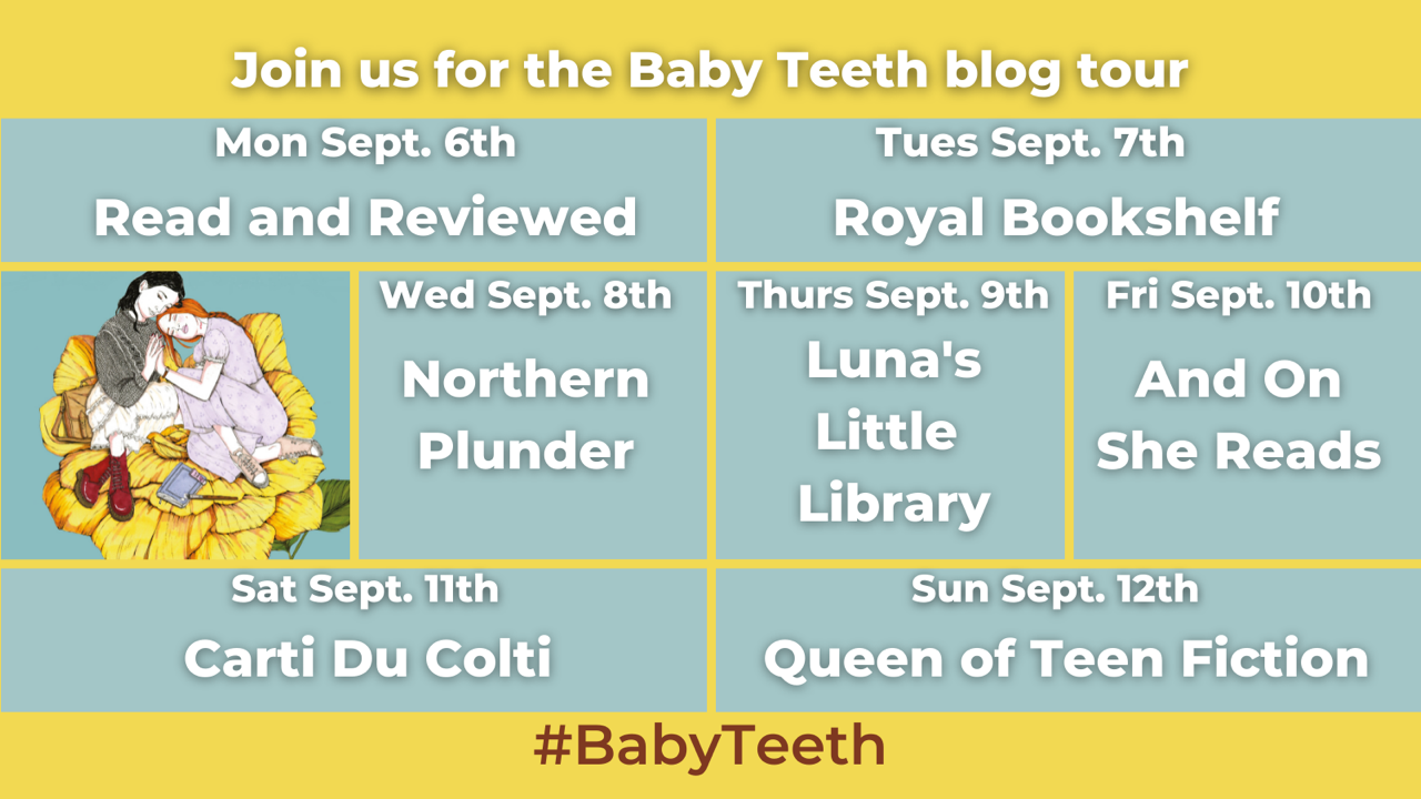 Baby Teeth Blog Tour Twitter